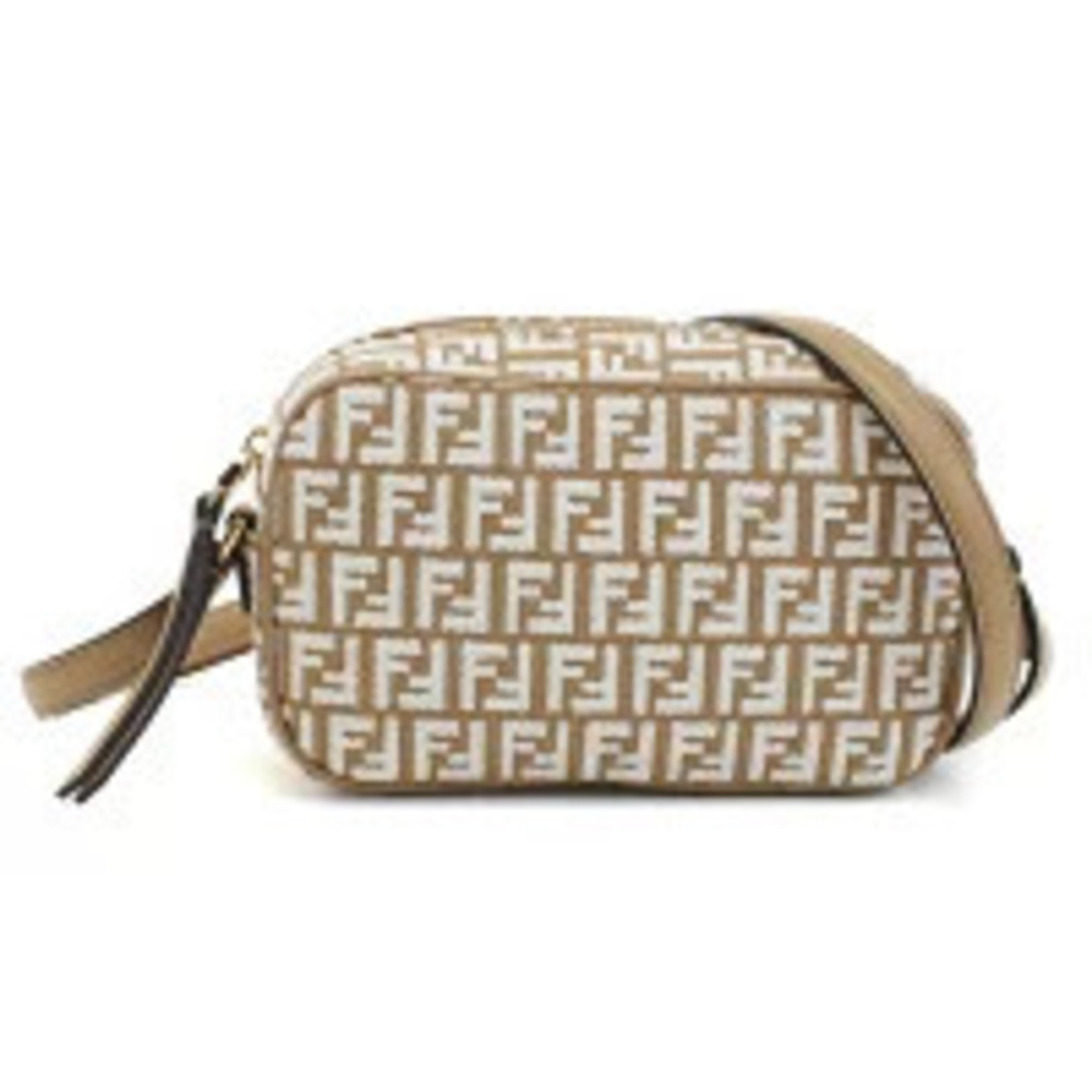 Fendi Crossbody Bag Italy Brown White